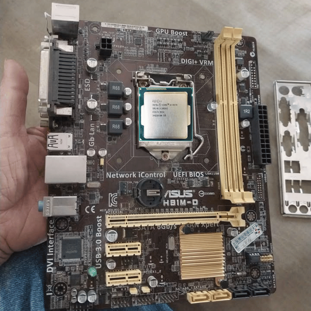 Combo Main H81 + i5 4460 4570 4590 Giá Tốt Main Gigabyte/Asus/MSI CŨ ĐẸP test kĩ có thể dùng lâu dài