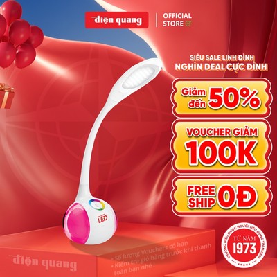 [Cắm điện trực tiếp] Đèn bàn LED Điện Quang ĐQ LDL06 5W - Bảo hành 12 tháng
