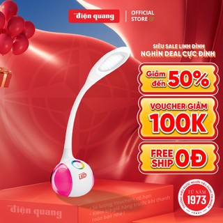 Đèn bàn led điện quang đq ldl06 5w - bảo hành 12 tháng