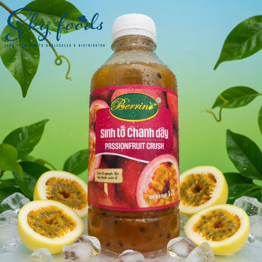 Sinh tố Chanh dây (Passion fruit crush Berrino).