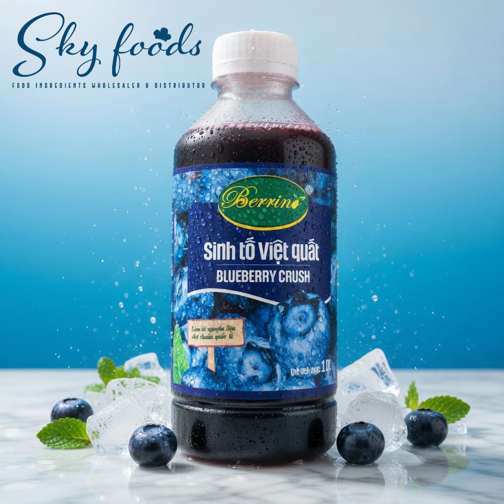 Sinh tố Việt quất (Blueberry crush Berrino)
