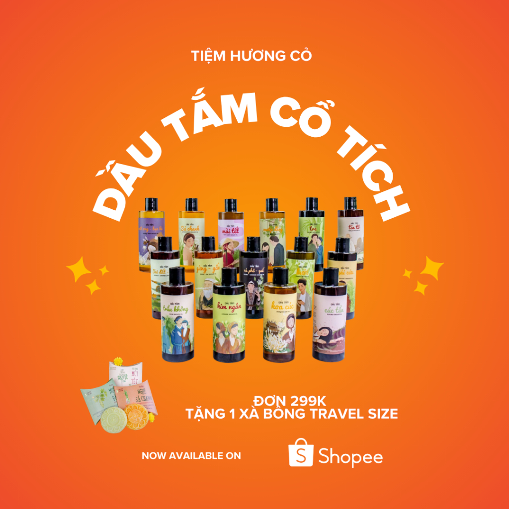15 Loại Dầu Tắm Thảo Dược 300ml - HTX SINH DƯỢC