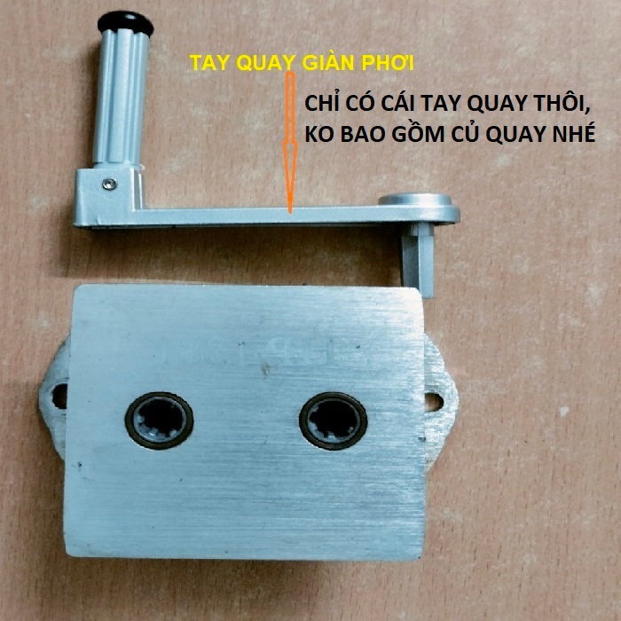 Tay quay giàn phơi (999A - 999B - sankaku), Tay quay của củ giàn phơi, Tay quay đa năng