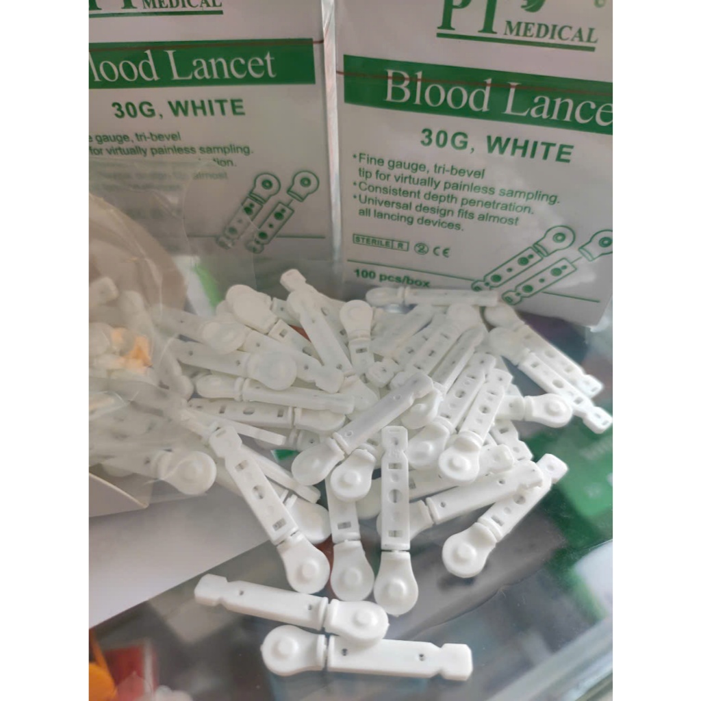 kim chích máu -  lancet - thân dẹp
