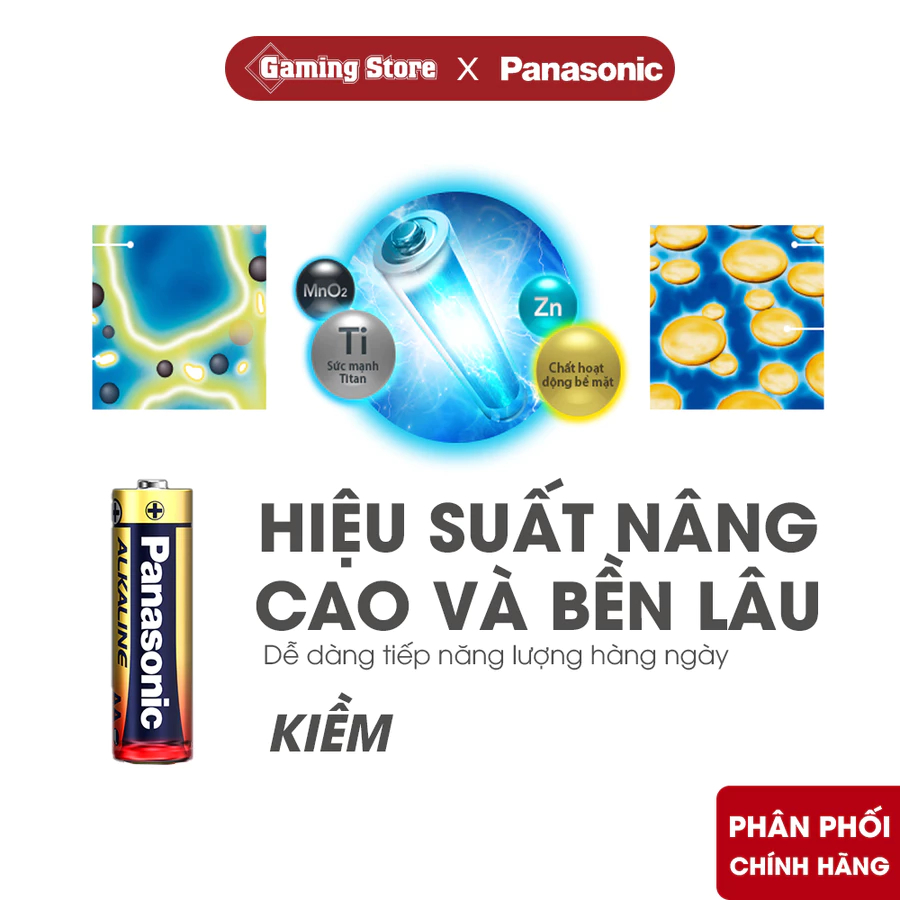 Pin Panasonic Alkaline AA / AAA ( LR6T / LR03T) - Hàng Chính Hãng