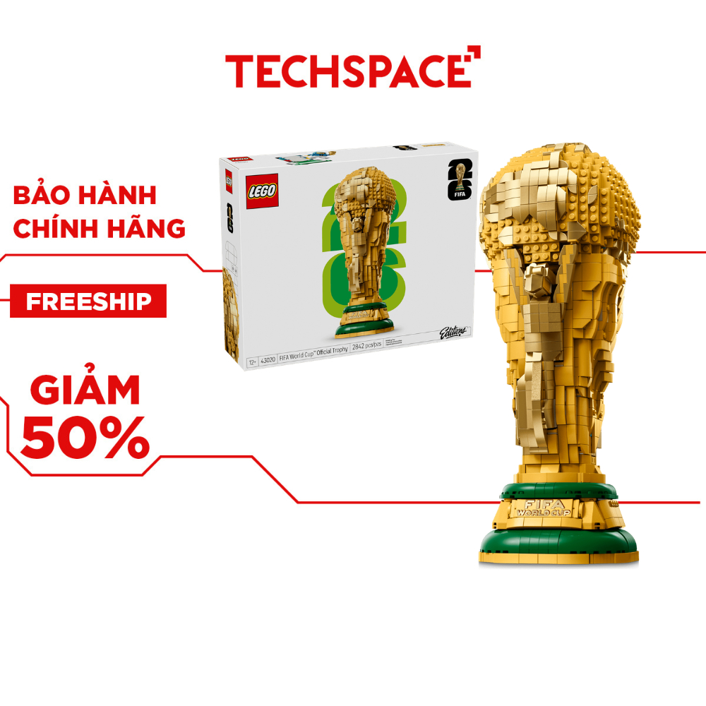Mô Hình LEGO Cúp Vàng FIFA World Cup Official Trophy Chính Hãng #43020