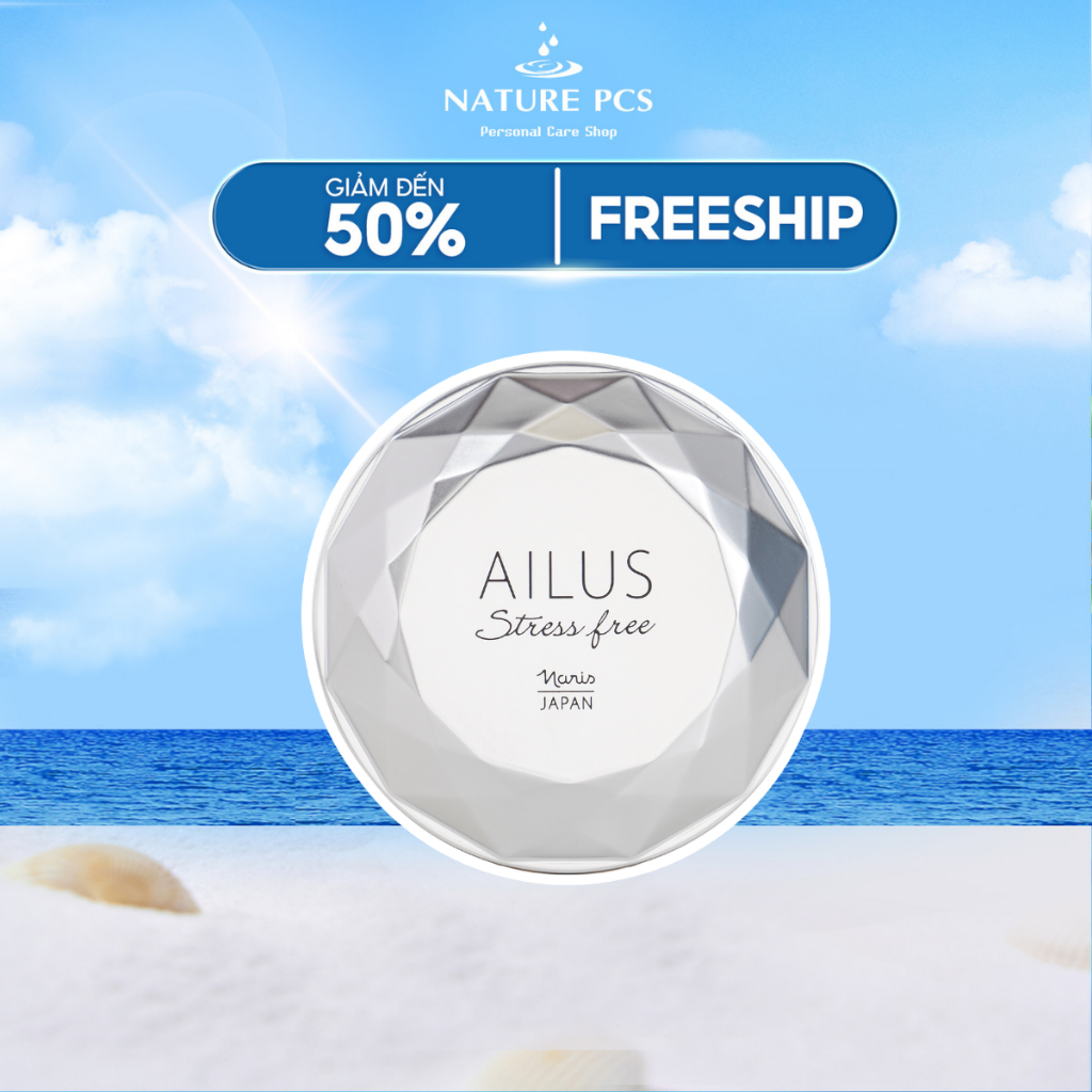 Phấn phủ trang điểm Naris Cosmetics Ailus Stress Free Face Powder SPF30 PA+++ 12g