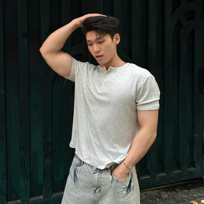 Áo Phông Cộc Tay Cổ Henley DINOMAN Form Cleanfit Cotton Mềm Mịn Thấm Hút Thoáng Mát Dễ Chịu AP015 | BigBuy360 - bigbuy360.vn