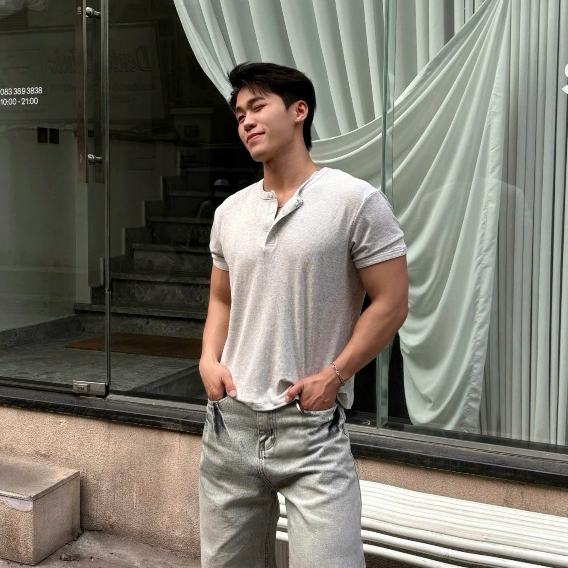 Áo Phông Cộc Tay Cổ Henley DINOMAN Form Cleanfit Cotton Mềm Mịn Thấm Hút Thoáng Mát Dễ Chịu AP015 | BigBuy360 - bigbuy360.vn