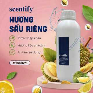 Hương Sầu Riêng đậm đặc thực phẩm Scentify 1Kg – Dùng làm bánh, pha chế, kem, đồ uống (Malaysia)