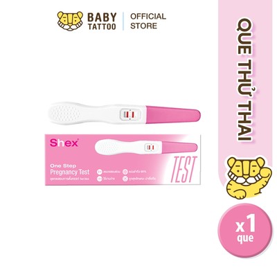 Que Thử Thai Một Bước BABY TATTOO, Không Chạm, Sử Dụng Trực Tiếp, Đạt Chuẩn, An Toàn, Hiệu Quả, Chính Xác
