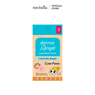 [Hàng Tặng Không Bán] Miếng Dán Mụn Vui Nhộn Derma Angel Acne Beauty Patch - Cute Paws