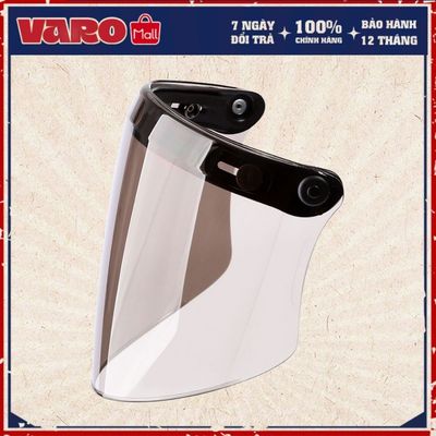 Kính Flat Gắn Nón 3/4 VARO Che Full Mặt