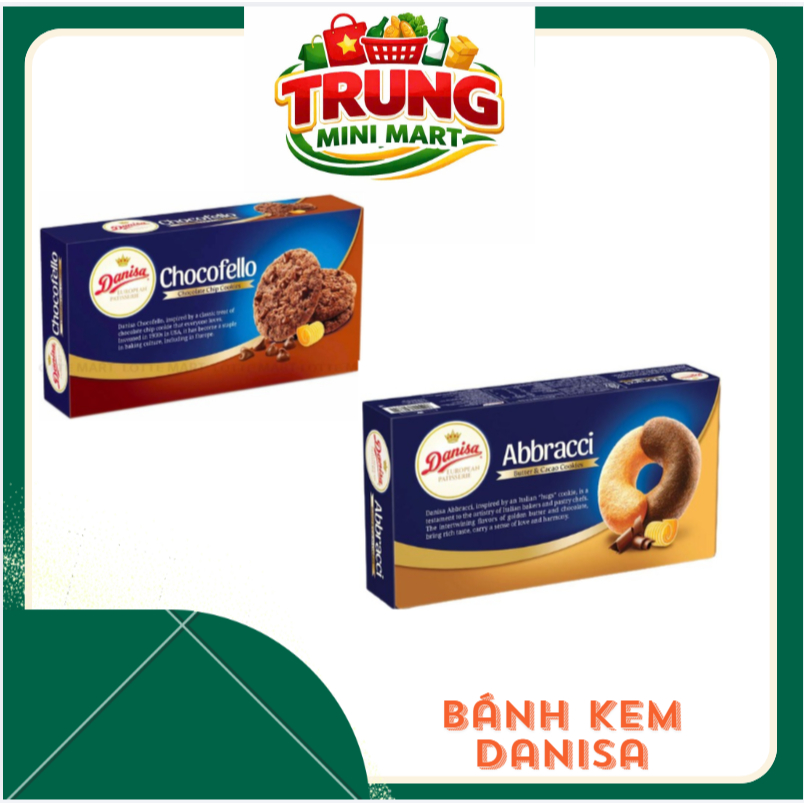 Bánh Quy Danisa Chocofello Vị Socola Chip Hộp 150G