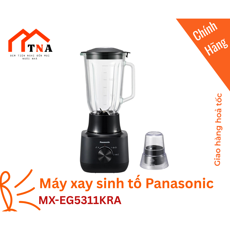 Máy xay đa năng 2 cối Panasonic MX-EG5311KRA - Hàng chính hãng
