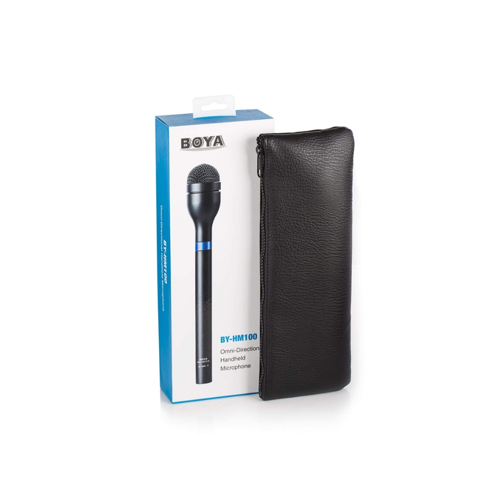BOYA BY-HM100 - Micro thu âm cầm tay cổng XLR