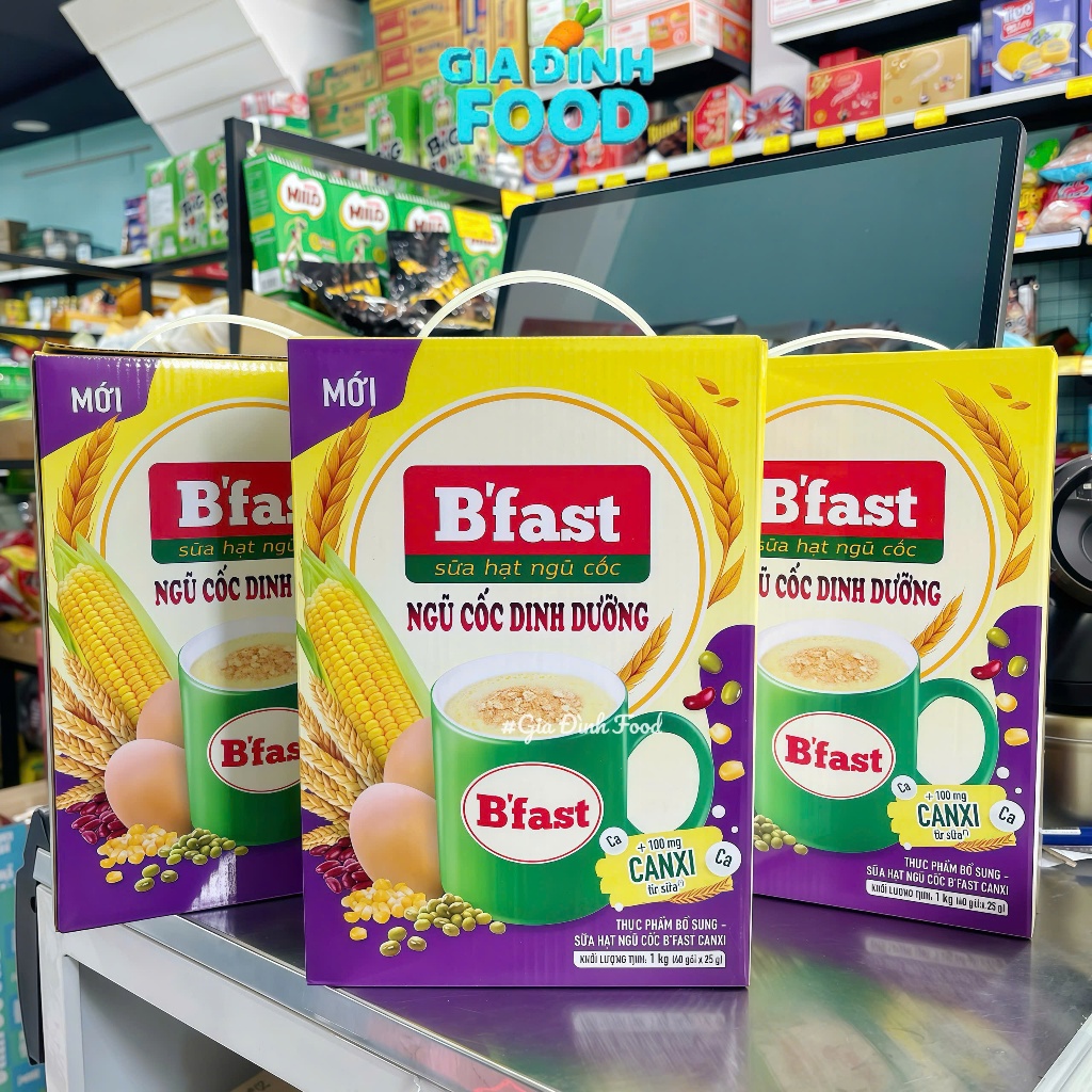 Ngũ cốc dinh dưỡng B'fast Hộp 1kg