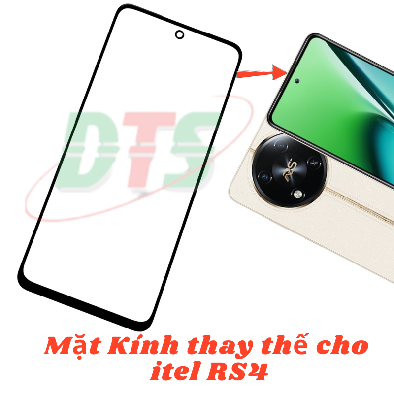 Mặt kính ép cho Itel Rs4