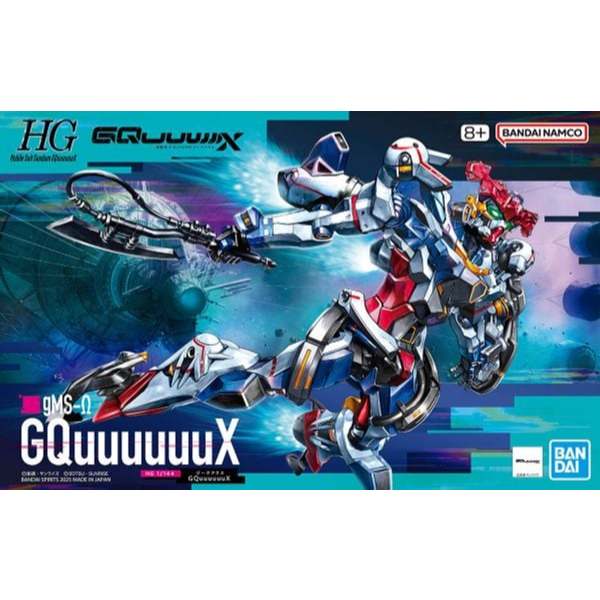 HG GQ 1/144 Gundam GQuuuuuuX