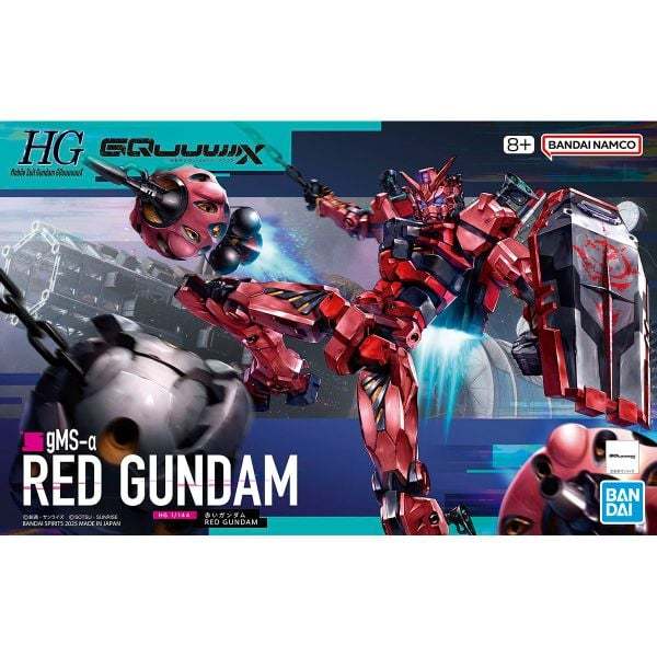 HG GQ 1/144 Red Gundam - Đồ Chơi Gundam GQuuuuuux