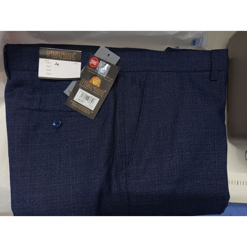 Quần âu may 10 hàng đẹp sz 34