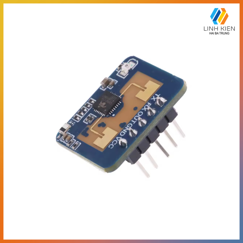 Cảm biến Radar phát hiện con người HLK-LD2410C 5V 24GHz có Bluetooth