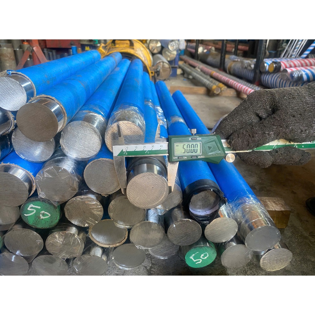 Ty ben thủy lực – Ty ben cứng mạ crom Ø8 (Piston Rod Hydraulic Cylinder)