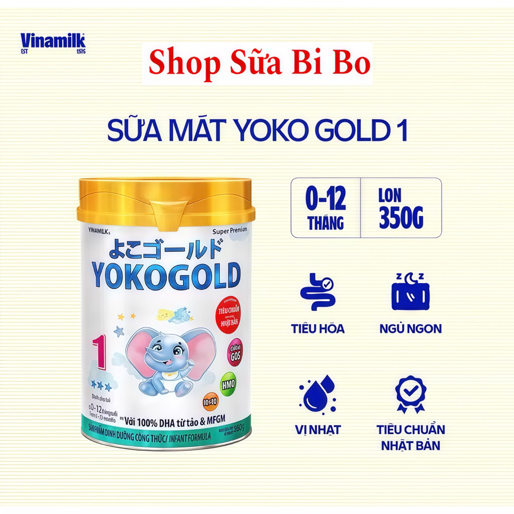 Sữa Bột Vinamilk Yoko Gold 1 Lon 350g