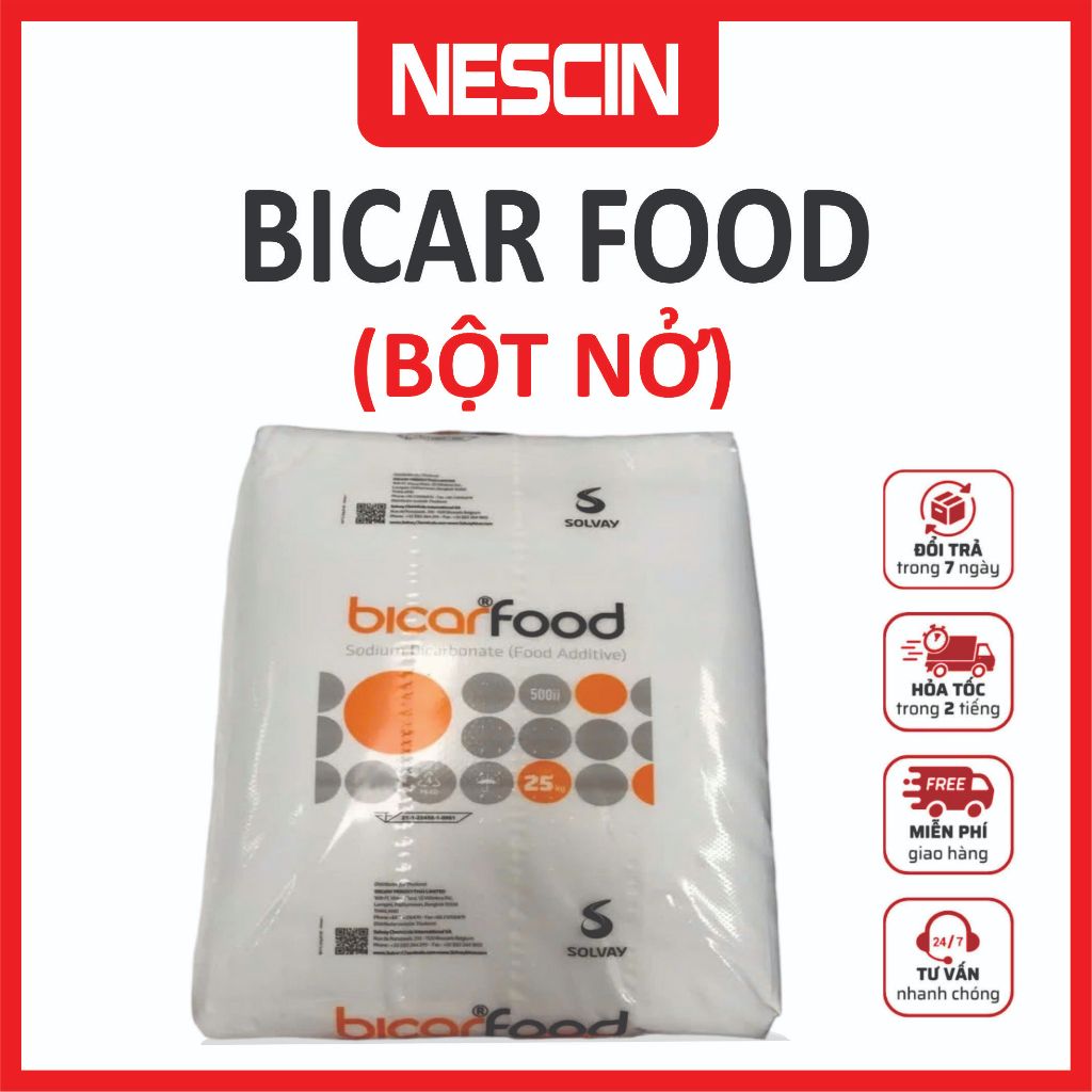 Bột Nở Baking Soda - Nguyên Liệu Làm Bánh - Sodium bicarbonate food grade