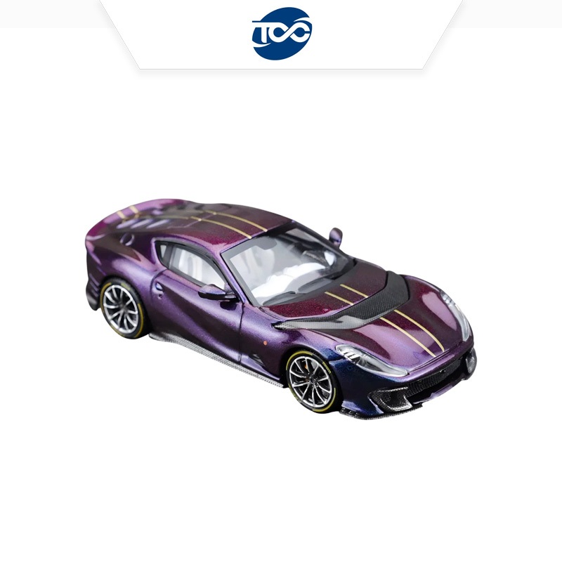 Xe mô hình Thrill Of Collector Ferrari 812 Competizione tỉ lệ 1:64 chính hãng Limited APA Expo
