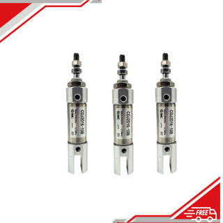 Xy Lanh Khí Nén Tròn Inox CDJ2D - Ben Hơi Mini Tác Động Kép Kiểu SMC (Ty 10, 16)