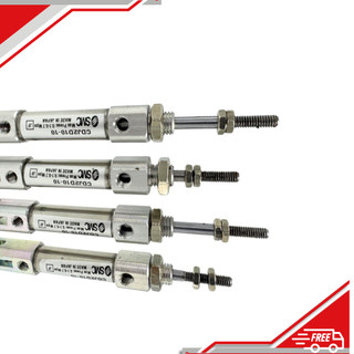 Xy Lanh Khí Nén Tròn Inox CDJ2D - Ben Hơi Mini Tác Động Kép Kiểu SMC (Ty 10, 16)