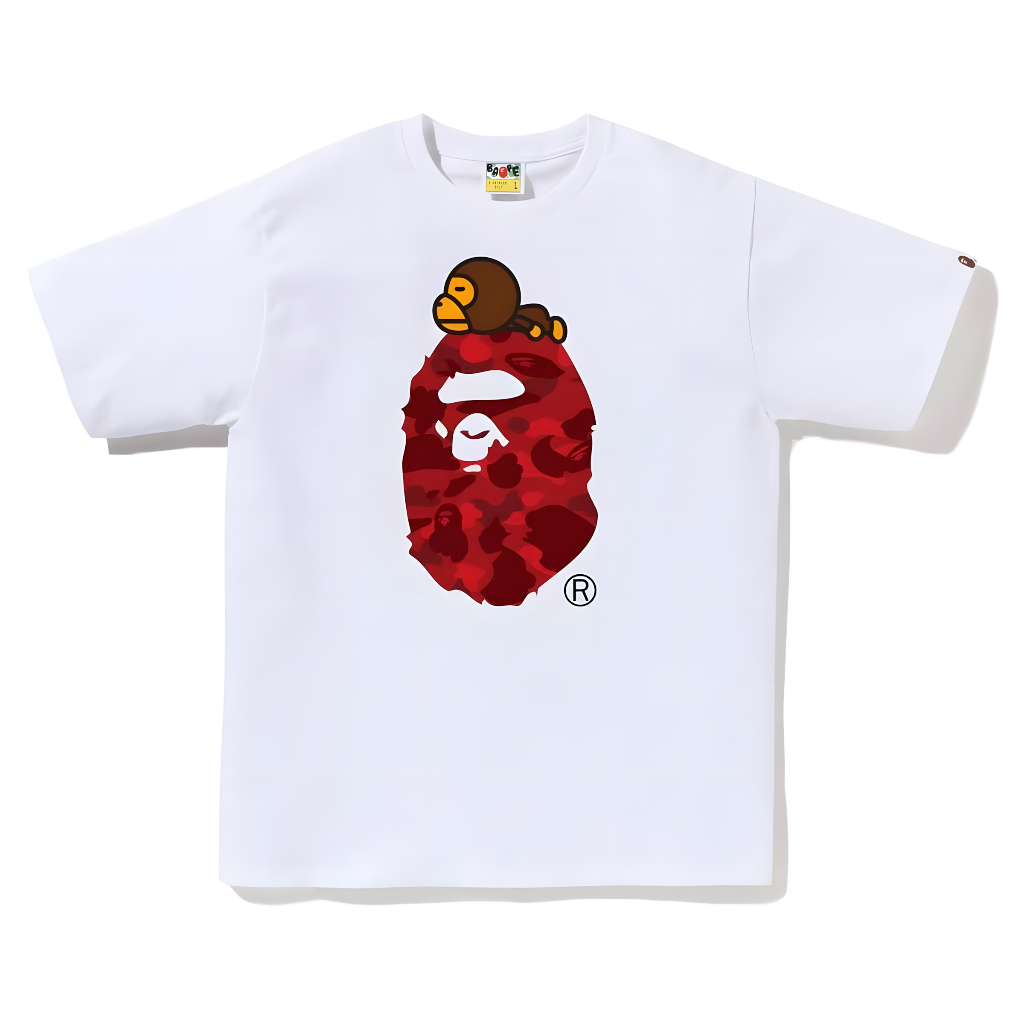 Áo thun BAPE full mẫu Hottrend vải cotton 2c 250gsm phông bape form rộng unisex Loix | BigBuy360 - bigbuy360.vn