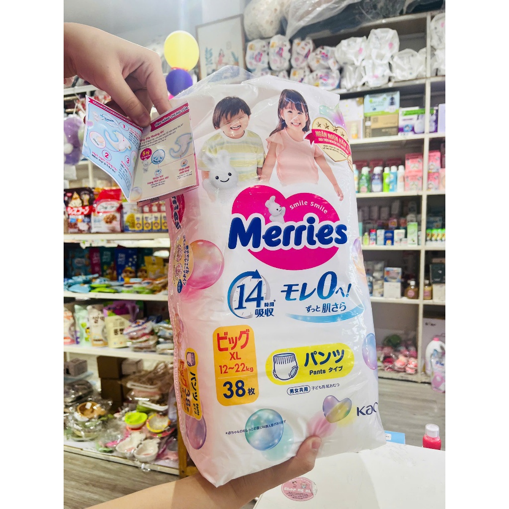 TẢ DÁN MERRIES S62 (4-8kg)