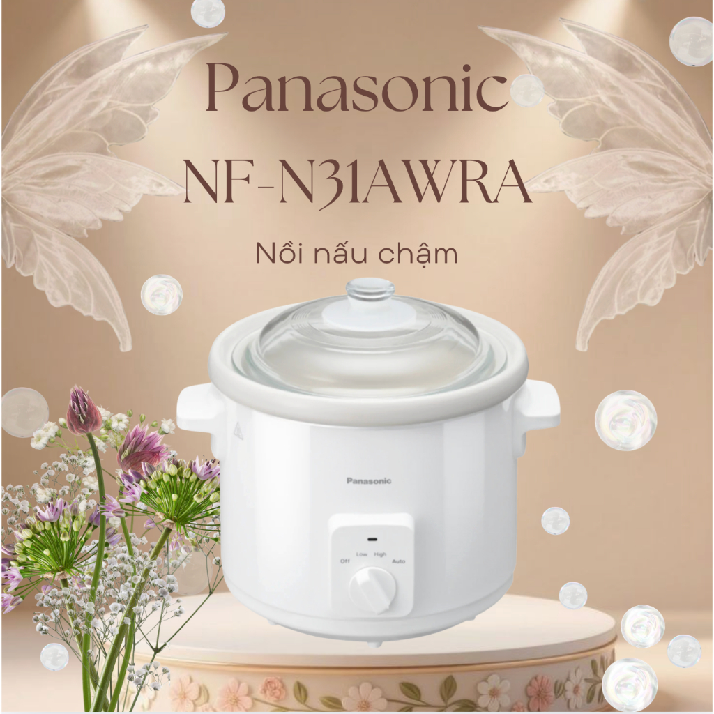 Nồi nấu chậm Panasonic 3 lít NF-N31AWRA