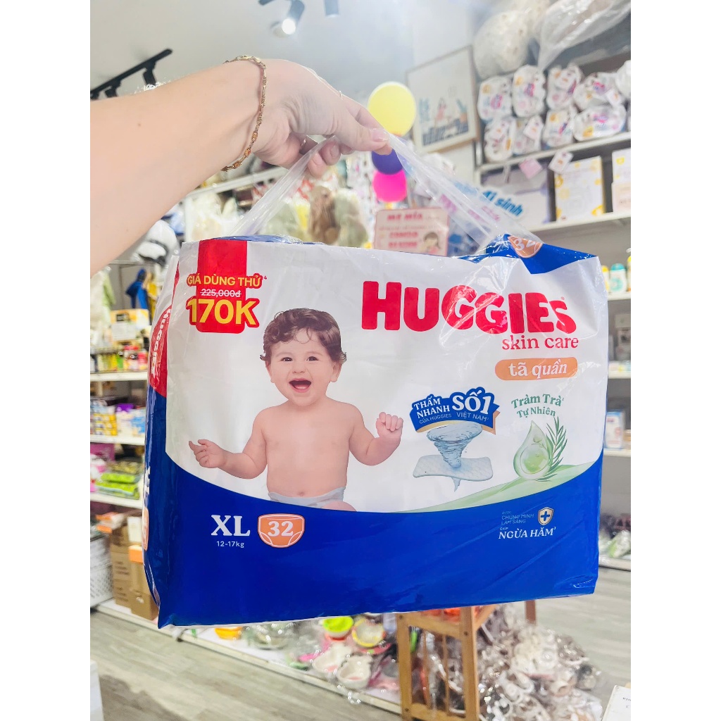 Miếng lót huggies nb1 64M (<5kg ảnh minh hoạ)
