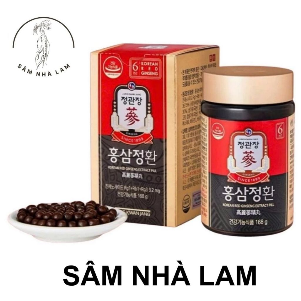 [CHÍNH HÃNG KGC] VIÊN TINH CHẤT HỒNG SÂM KGC  EXTRACT PILL (168G) – BẢN LĨNH SÂM CHÍNH PHỦ