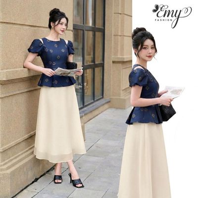 [LƯU Ý SẢN PHẨM CHỈ ÁO] Áo Thiết Kế EMY Thời Trang Cao Cấp A4101 Tafta  Sang Trọng Thanh Lịch