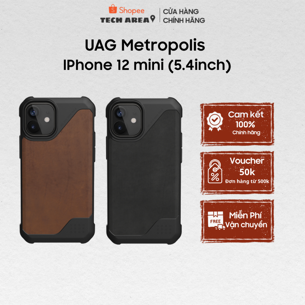 [UAG CHÍNH HÃNG] Ốp lưng UAG Metropolis lPhone 12 Mini