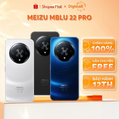 Điện Thoại Meizu Mblu 22 Pro Mediatek Helio G81 NFC Màn Hình 6.79" HD+ 120Hz Pin 5000mAh