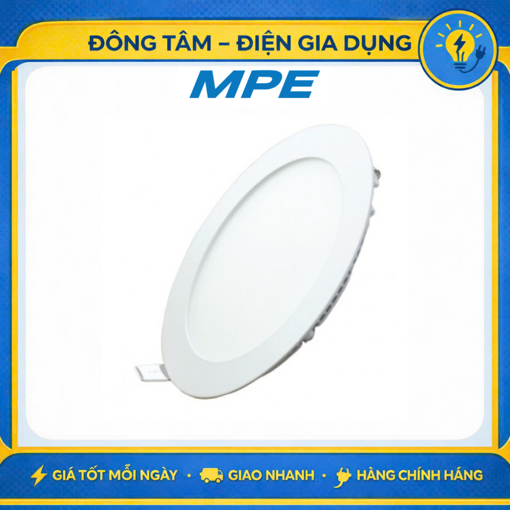 [HỎA TỐC]Đèn LED Âm trần siêu mỏng hình tròn 12w RPL-12 MPE - Hàng Chính Hãng (panel MPE 12w) (Âm tr