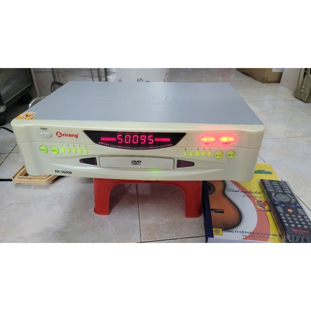 Đầu đĩa DVD karaoke 5 số Arirang 3600B (có ngỏ HDMI)