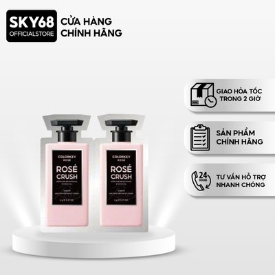 Gel tắm Colorkey Rose 6g