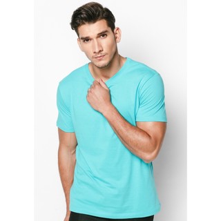 Áo thun Nam cổ tròn basic vải cotton đẹp không xù lông