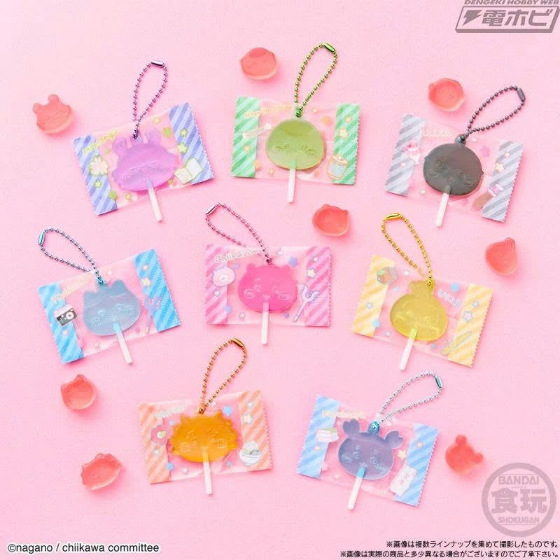 [CHÍNH HÃNG] Móc Khóa Kẹo Dẻo Chiikawa BANDAI – Chiikawa Candy Charms Gummy, Charm Treo Túi Siêu Cut