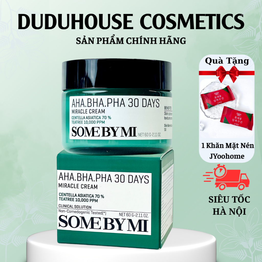 Kem Dưỡng Some By Mi AHA-BHA-PHA 30 Days Miracle Cream 60ML Duduhouse