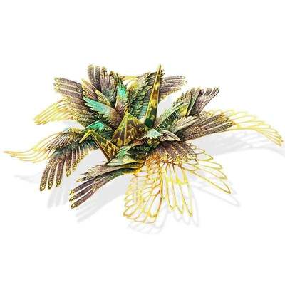 Mô Hình Kim Loại 3D Lắp Ráp Piececool Thiên Ngữ Hạc Bọ Cạp (39 mảnh, Scorpio) HIP071-GN - MP1146