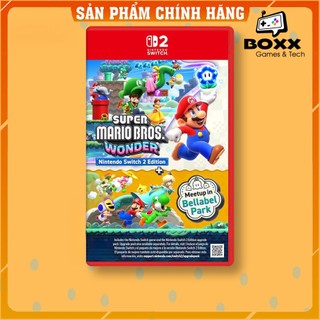 Băng Game Super Mario Bros Wonder + Meetup in Bellabel Park Nintendo Switch 2