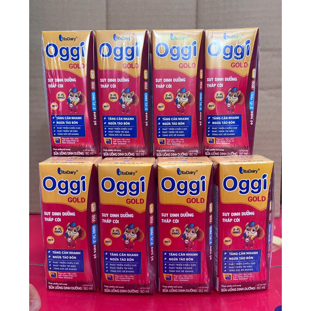 COMBO 6 LỐC 180ML OGGI GOLD DATE 2026
