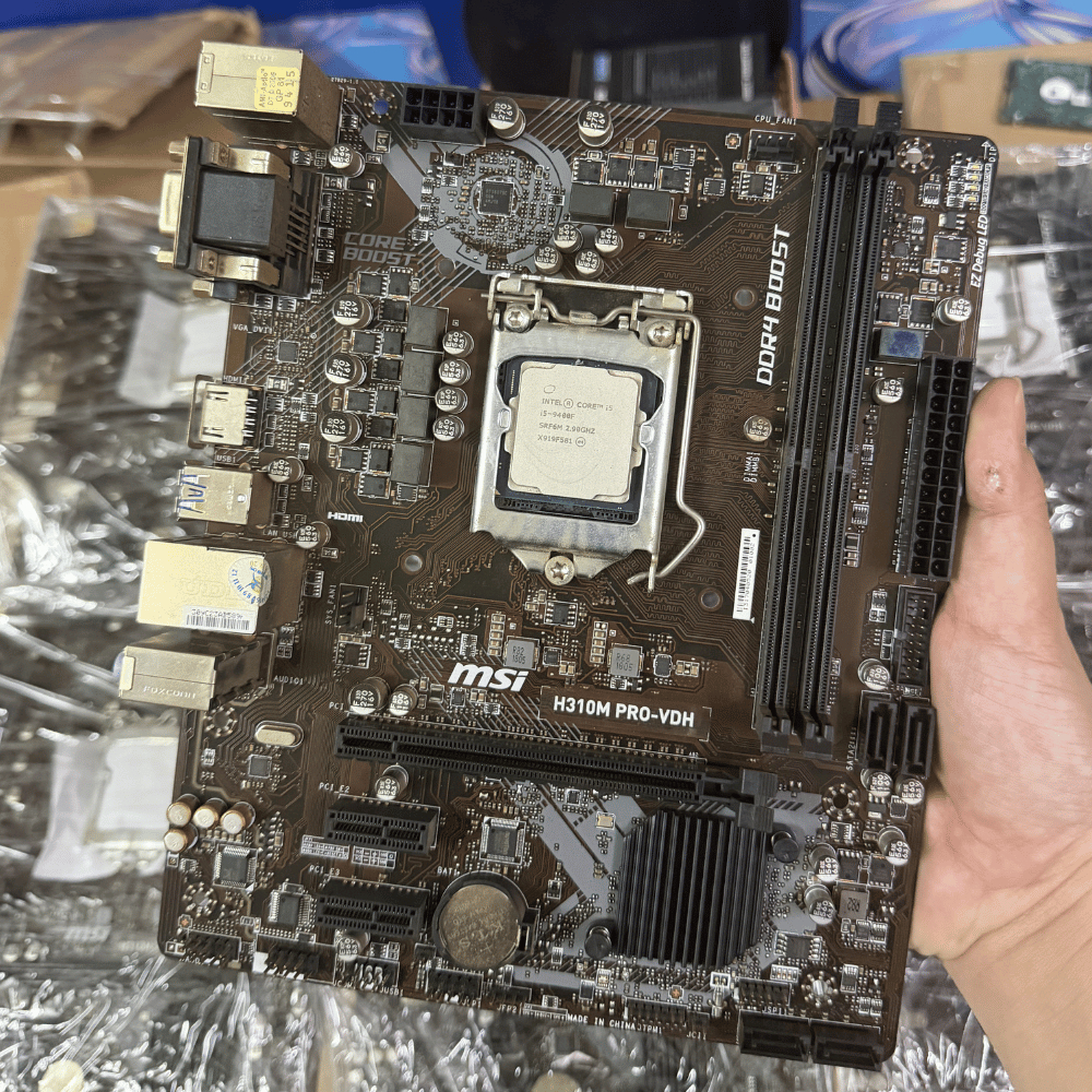 Combo Main H310 i5 9400F Asus/Gigabyte/MSI - Bộ Combo Gaming Giá Rẻ Hàng Cũ Đẹp Bảo hành 1 tháng